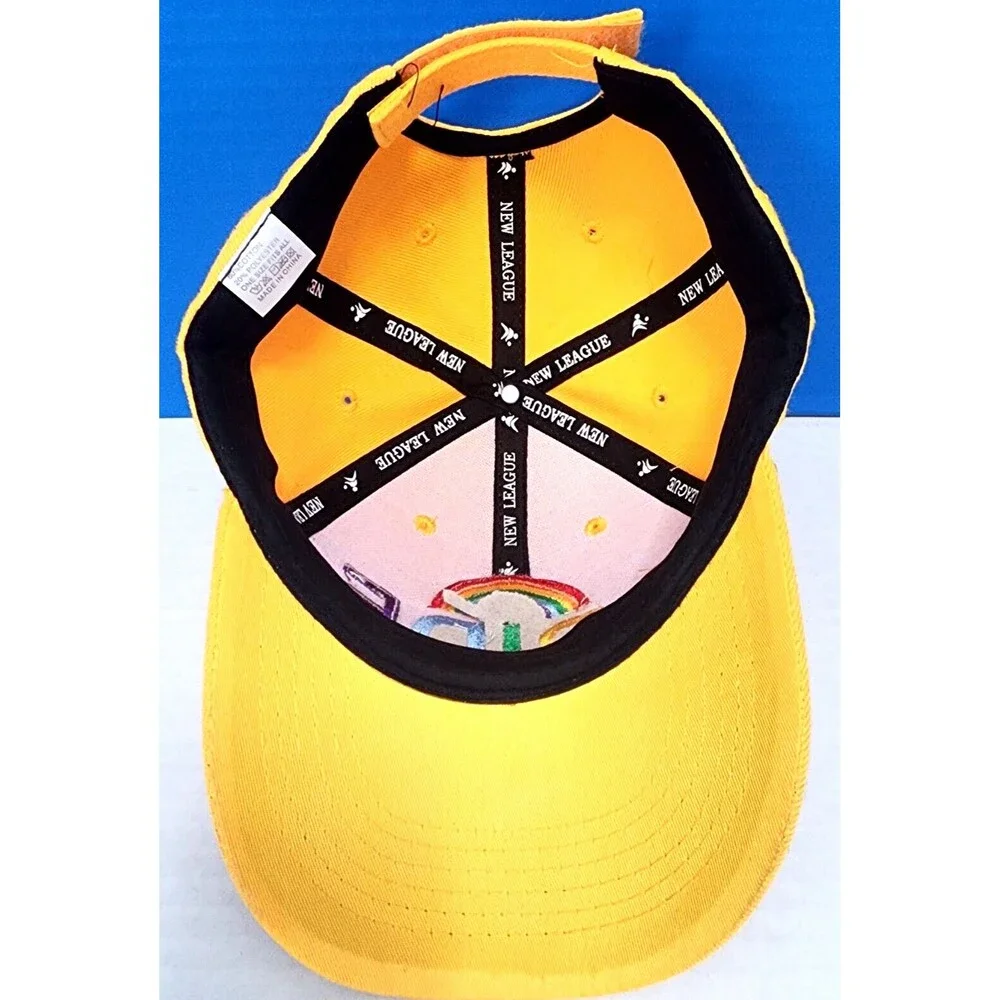 Pride Rainbow 3D Embroidered Adjustable Baseball Cap Hats One Size